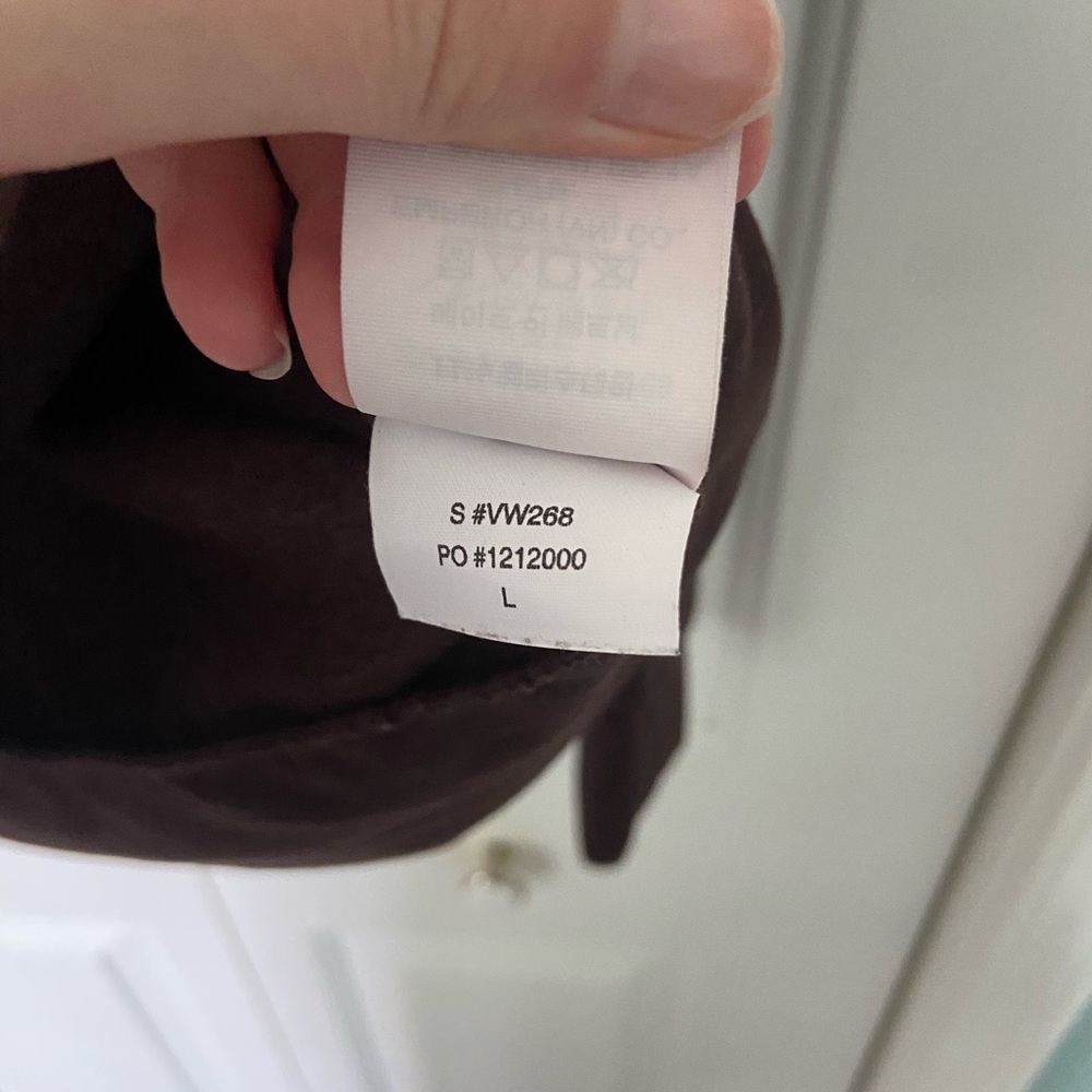 vuori brown halo knit zip up jacket - Picture 5 of 7
